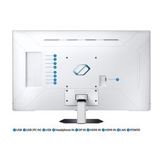 SAMSUNG Smart Gaming 144Hz monitor 43" G70NC, 3840x2160, 16:9, 1ms, HDMI/DP/USB/LAN/,WiFi, Bluetooth, hangszóró