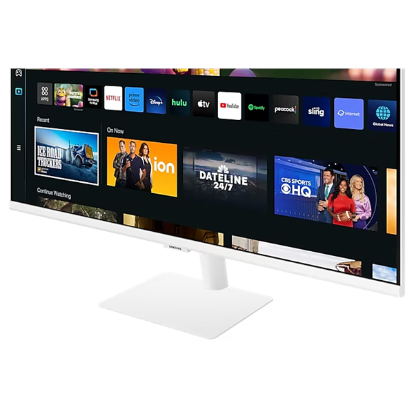 SAMSUNG Smart VA monitor 27" M5, 1920x1080, 16:9, 250cd/m2, 4ms, 2xHDMI/2xUSB/HDCP/WiFi/Bluetooth, hangszóró