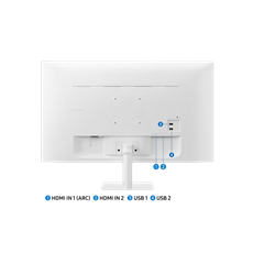 SAMSUNG Smart VA monitor 27" M5, 1920x1080, 16:9, 250cd/m2, 4ms, 2xHDMI/2xUSB/HDCP/WiFi/Bluetooth, hangszóró