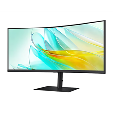 SAMSUNG Ívelt VA monitor 34" S65UC, 3440x1440, 21:9, 350cd/m2, 5ms, HDMI/DisplayPort/3xUSB/USB-C/LAN, hangszóró