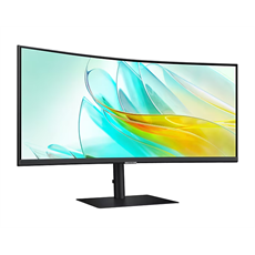 SAMSUNG Ívelt VA monitor 34" S65UC, 3440x1440, 21:9, 350cd/m2, 5ms, HDMI/DisplayPort/3xUSB/USB-C/LAN, hangszóró
