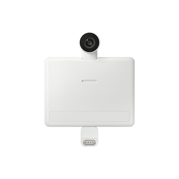 SAMSUNG Smart VA monitor 27" M80C, 3840x2160, 16:9, 400cd/m2, 4ms, HDMI/2xUSB/USB-C/WiFi/BT, Pivot, hangszóró&kamera