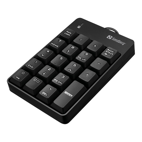 SANDBERG Billentyűzet, USB Wired Numeric Keypad