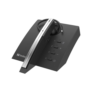 SANDBERG Fülhallgató, Bluetooth Earset Business Pro, Fekete