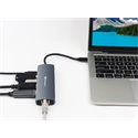 SANDBERG USB-C dokkol&#243;, USB-C 8K Display Dock