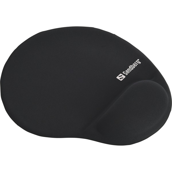 SANDBERG Egérpad és ergonomikus eszköz, Gel Mousepad with Wrist Rest