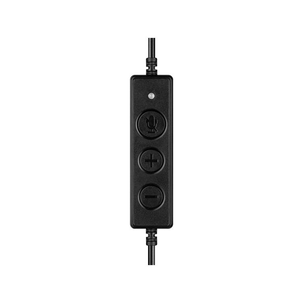 SANDBERG Headset mikrofonnal, USB Office Headset Pro Stereo, Fekete