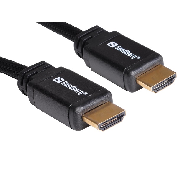 SANDBERG HDMI kábel, HDMI 2.0 19M-19M, 5m