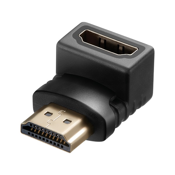 SANDBERG HDMI kábel, HDMI 2.0 angled adapter plug
