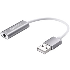 SANDBERG Hangkártya, Headset USB converter