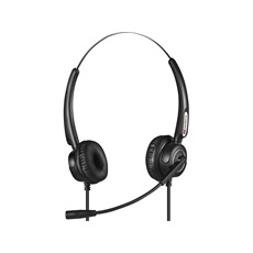 SANDBERG Headset mikrofonnal, USB+RJ9/11 Headset Pro Stereo