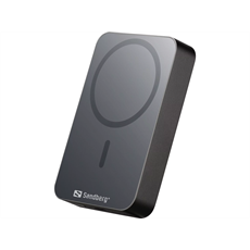 SANDBERG Hordozható akkumulátor, Mag Wireless Powerbank 10000 ALU