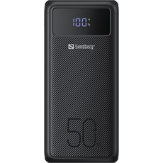 SANDBERG Hordozható akkumulátor, Powerbank USB-C PD 130W 50000