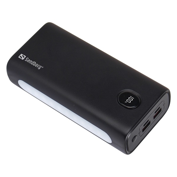SANDBERG Hordozható akkumulátor, Powerbank USB-C PD 20W 30000