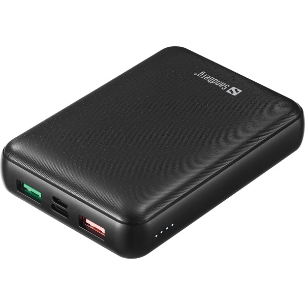 SANDBERG Hordozható akkumulátor Powerbank USB-C PD 45W 15000