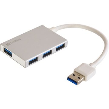 SANDBERG Hub és elosztó, USB 3.0 Pocket Hub 4 ports