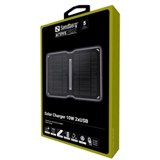 SANDBERG Napelemes töltő, Solar Charger 10W 2xUSB