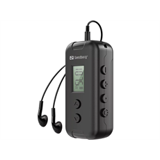 SANDBERG Rádió, Pocket Radio FM for AAA battery