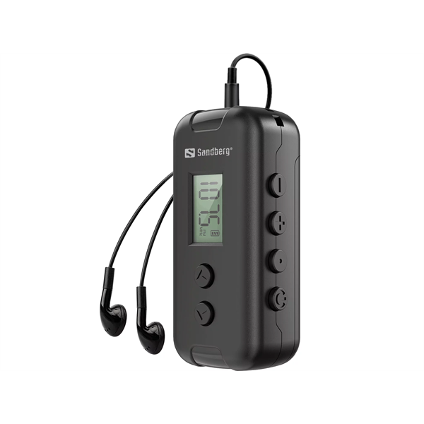 SANDBERG Rádió, Pocket Radio FM for AAA battery