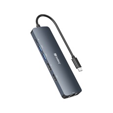 SANDBERG USB-C dokkoló, USB-C 8K Display Dock