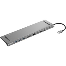 SANDBERG USB-C dokkoló, USB-C All-in-1 Docking Station