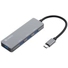 SANDBERG USB-C tartozék, USB-C Hub 1xUSB3.0+3x2.0 SAVER