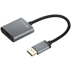 SANDBERG Kijelző konverter, Adapter DP1.4>HDMI2.0 4K60