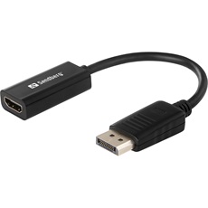 SANDBERG Kijelző konverter, Adapter DisplayPort>HDMI