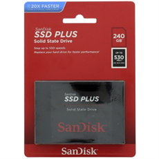 SANDISK 173341, SSD PLUS, 240GB, 530/440 MB/s