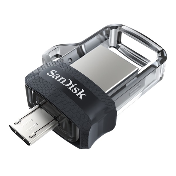 SANDISK Pendrive 173386, MOBIL MEMÓRIA "DUAL DRIVE" m3.0, 128GB, 150MB/s