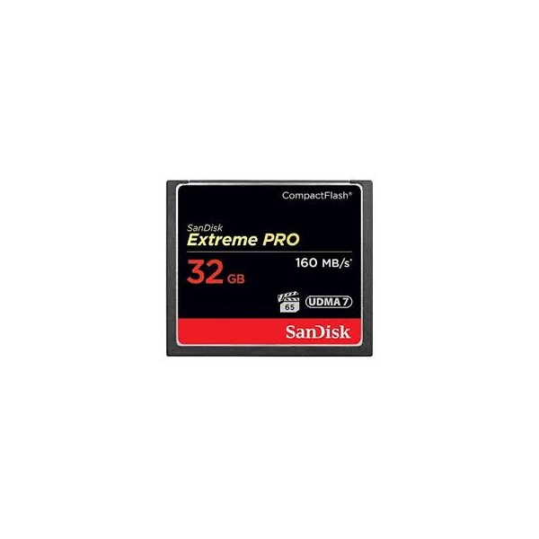 SANDISK 123843, CF Extreme Pro kártya 32 GB, 160MB/sec.