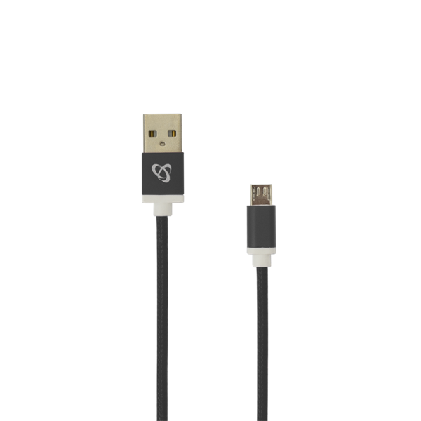 SBOX Kábel, CABLE USB A Male -> MICRO USB Male 1.5 m Black