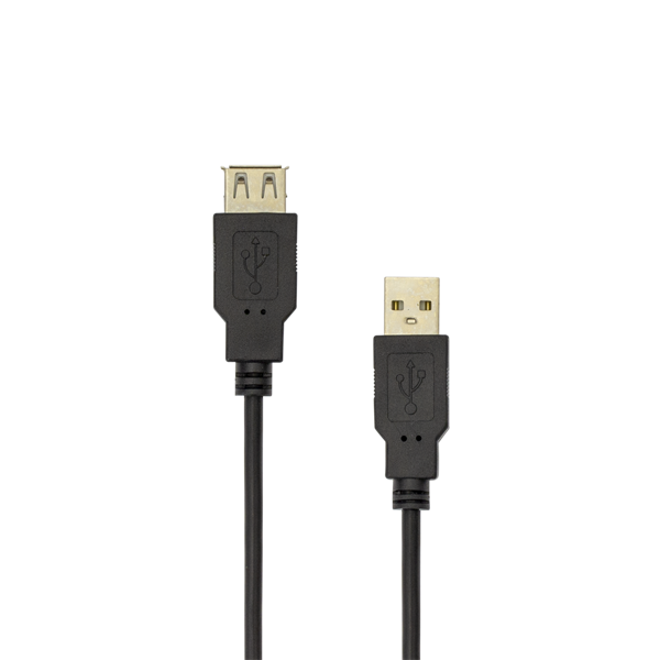 SBOX Kábel, CABLE USB A Male - USB A Female EXTENSION 2 m