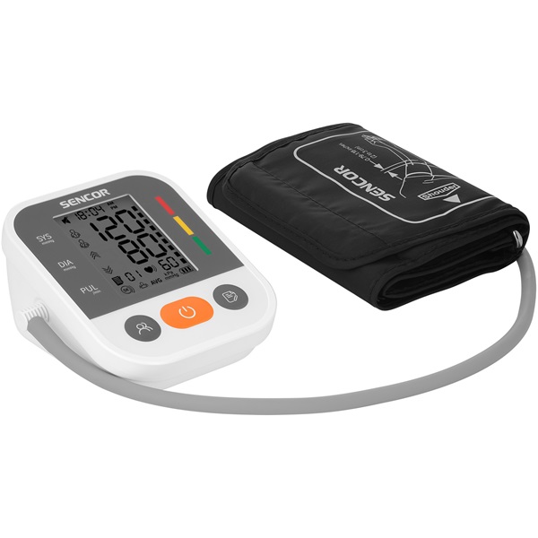 SENCOR SBP 1100WH Digitális vérnyomásmérő, Fehér