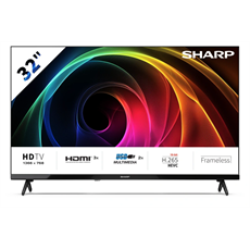SHARP 32HA1205E 32"/80cm HD Ready LED TV, 1366x768, 3xHDMI/2xUSB