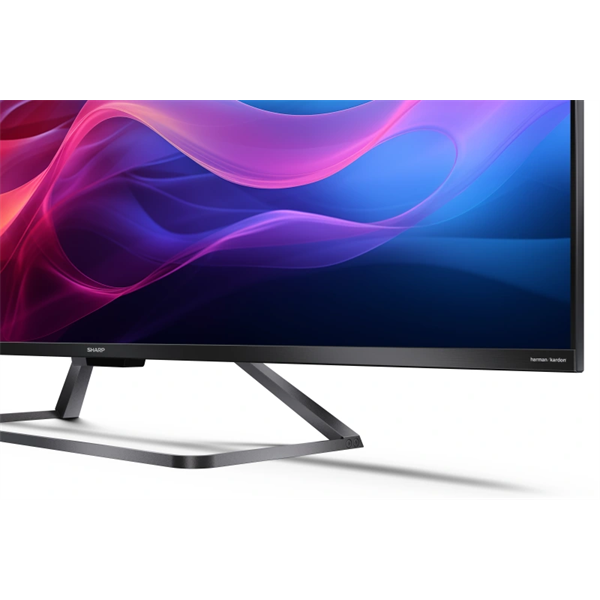 SHARP 55GR8265E 55"/139cm 4K UHD QLED Google TV Harman/Kardon hangszórókkal, 144 Hz, 3840x2160, 4xHDMI/2xUSB