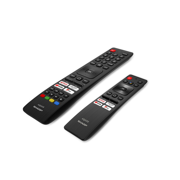 SHARP Android TV 4K UHD, 50" 4K ULTRA HD QUANTUM DOT SHARP ANDROID TV™ (50EQ3EA), Fekete