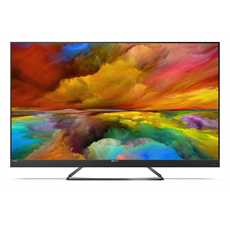 SHARP Android TV 4K UHD, 50" 4K ULTRA HD QUANTUM DOT SHARP ANDROID TV™ (50EQ3EA), Fekete