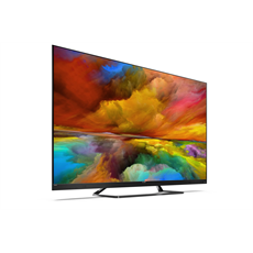 SHARP Android TV 4K UHD, 65" 4K ULTRA HD QUANTUM DOT SHARP ANDROID TV™ (65EQ3EA), Fekete