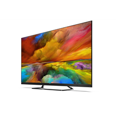 SHARP Android TV 4K UHD, 65" 4K ULTRA HD QUANTUM DOT SHARP ANDROID TV™ (65EQ3EA), Fekete