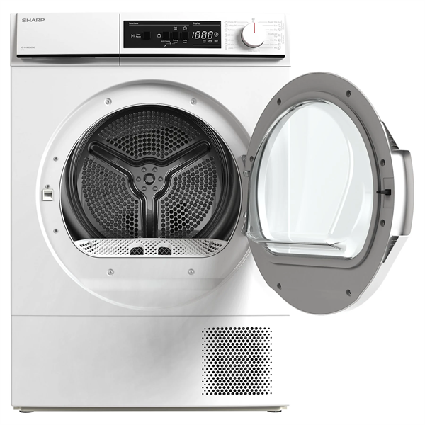 SHARP KD-NHA7S6GWE-EE Hőszivattyús szárítógép 7 kg, Fehér