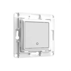 SHELLY Fali Villanykapcsoló, 1 Gombos, fehér - SHELLY WALL SWITCH 1XBTN WHITE