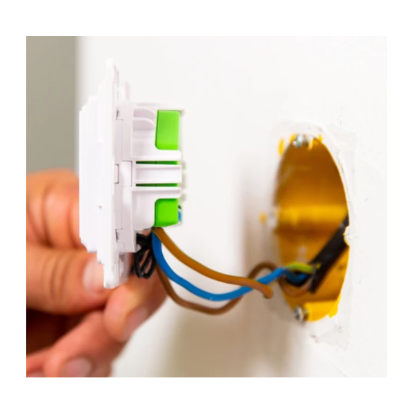 SHELLY Fali Villanykapcsoló, 1 Gombos, fehér - SHELLY WALL SWITCH 1XBTN WHITE