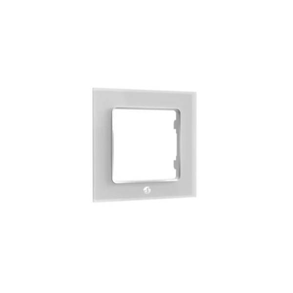 SHELLY Fali Villanykapcsoló Keret, 1-es fehér - SHELLY WALL SWITCH FRAME X1 WHITE