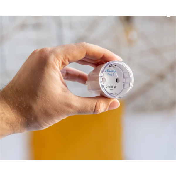 SHELLY Okos Dugalj, WiFi-s, Bluetooth-os,  Fogyasztásmérővel - SHELLY PLUS PLUG S