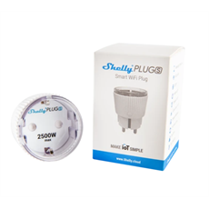 SHELLY Okos Dugalj, WiFi-s, Fogyasztársmérővel - SHELLY PLUG S