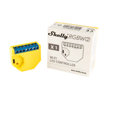 SHELLY Okosrelé, LED szalagok/izzók vezérléséhez, WiFi-s - SHELLY RGBW2