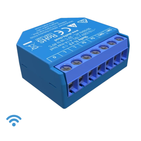 SHELLY Okosrelé, WiFi-s - SHELLY 1L