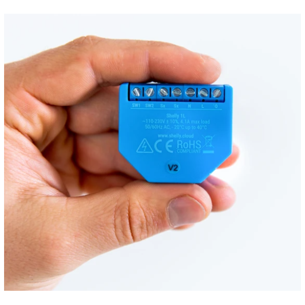 SHELLY Okosrelé, WiFi-s - SHELLY 1L