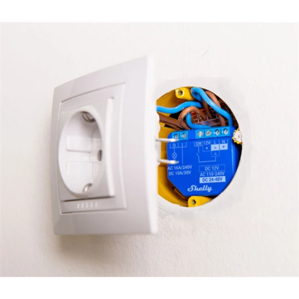 SHELLY Okosrelé, WiFi-s - SHELLY PLUS 1